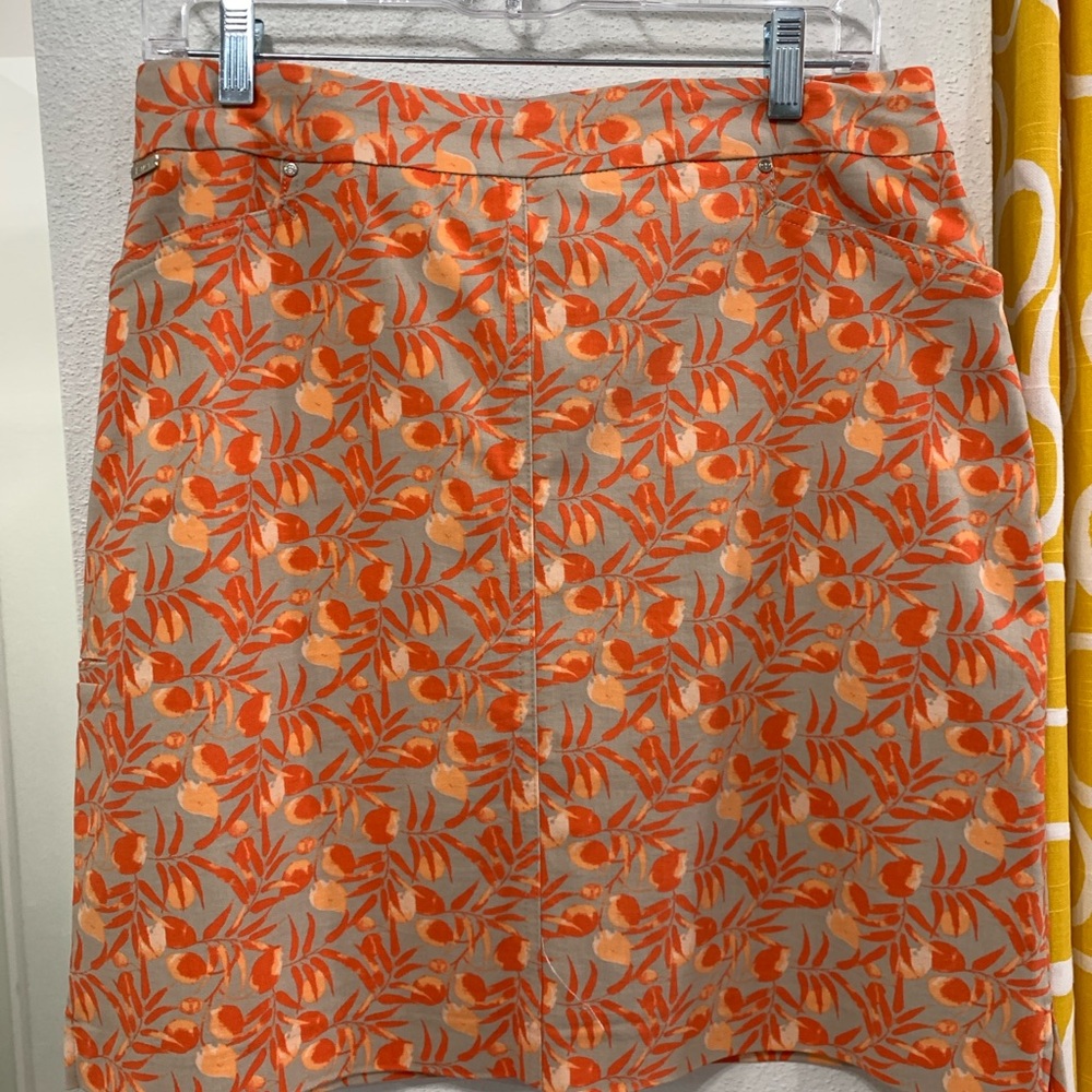 Tropical Print Skort